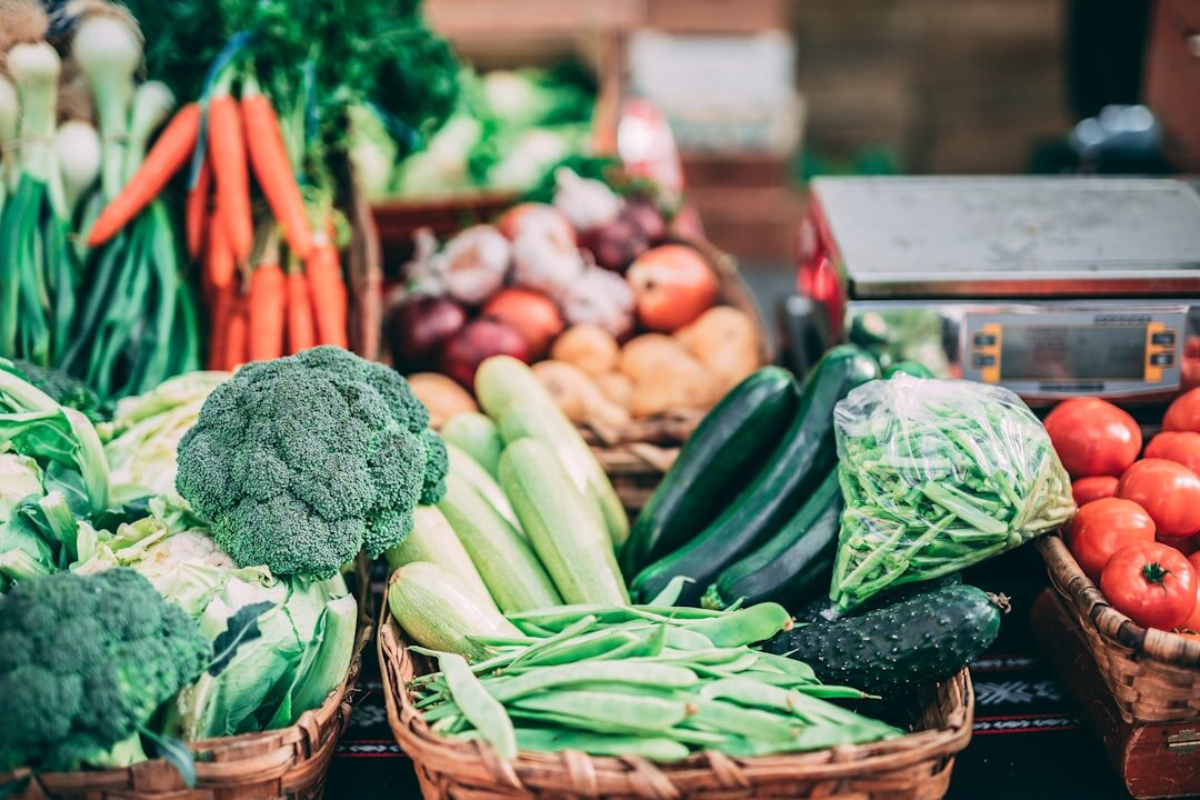 seasonal vegetables market