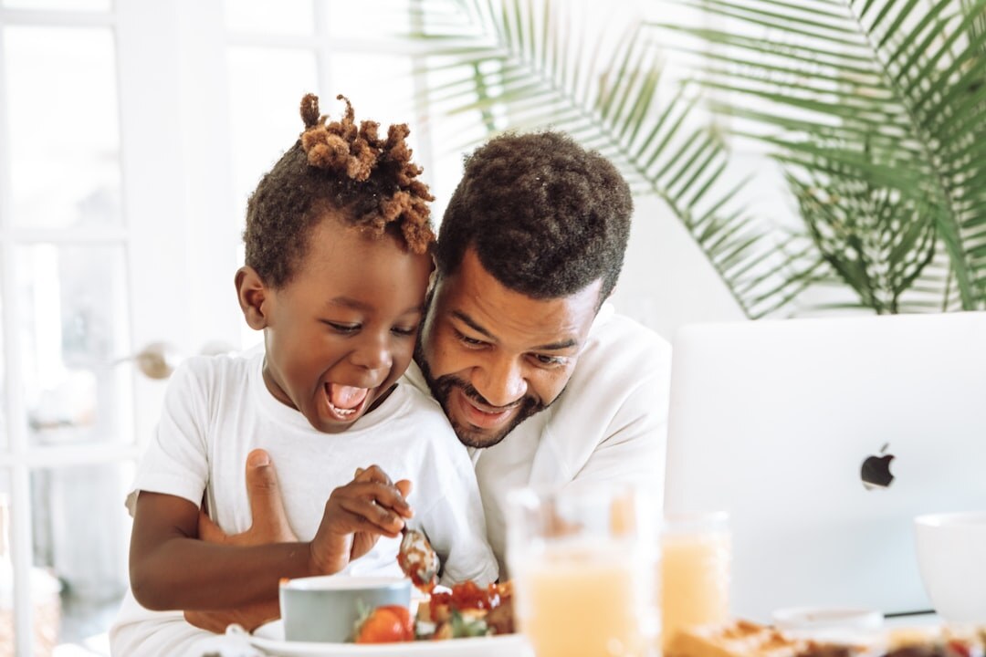 healthy family breakfast