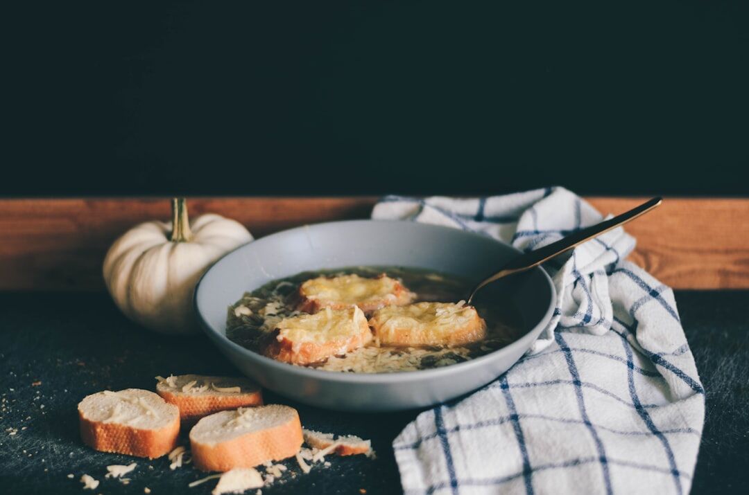 bowl of autumn soup